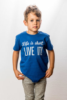 T-Shirt Boys 'Life is short - Live it!'