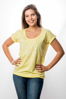 T-Shirt Women 'Good Vibes Only'