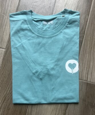 T-shirt muntgroen unisex