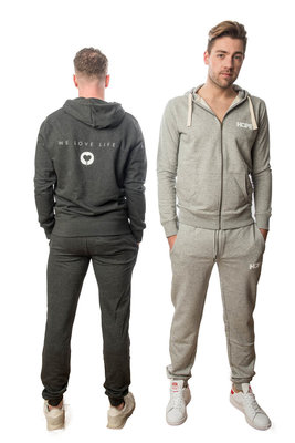 HOODIE MEN met rits